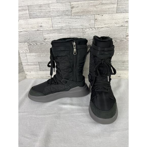 Pajar Canada Snow Boots Waterproof Temperature Rating Black Leather Size 6.5 NEW - Picture 1 of 15